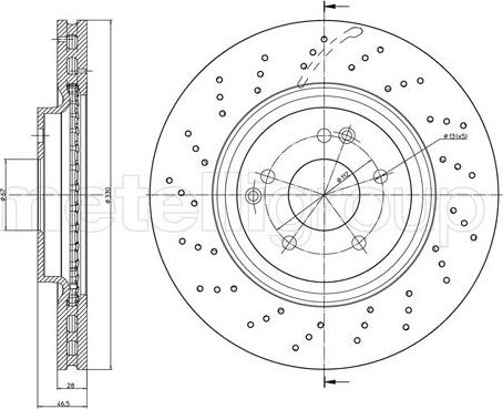 Cifam 800-1460FC - Kočioni disk www.molydon.hr