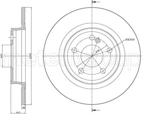 Cifam 800-1463C - Kočioni disk www.molydon.hr