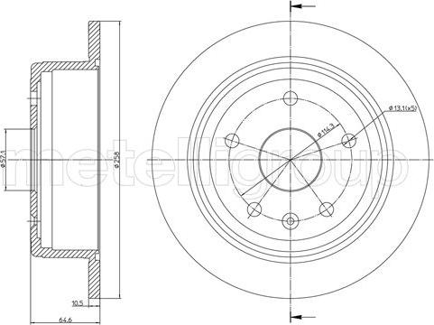 Cifam 800-1488C - Kočioni disk www.molydon.hr