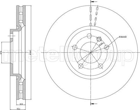 Cifam 800-1470C - Kočioni disk www.molydon.hr