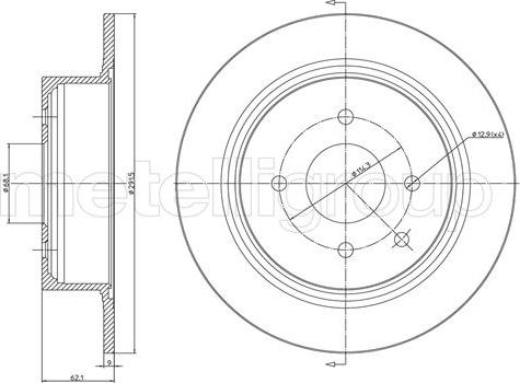 Cifam 800-1473C - Kočioni disk www.molydon.hr