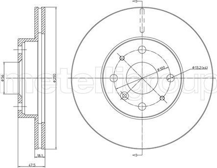 Cifam 800-1549 - Kočioni disk www.molydon.hr