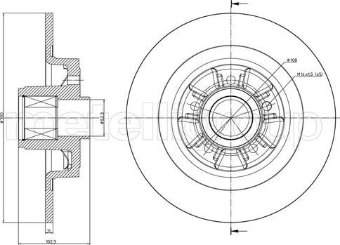 Maxtech 875361.6985 - Kočioni disk www.molydon.hr