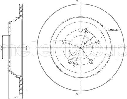 Cifam 800-1514C - Kočioni disk www.molydon.hr