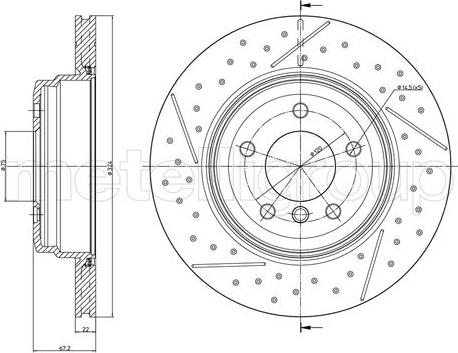 Cifam 800-1693C - Kočioni disk www.molydon.hr