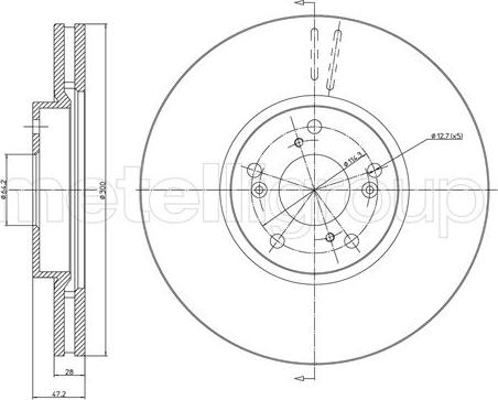 Cifam 800-1686C - Kočioni disk www.molydon.hr