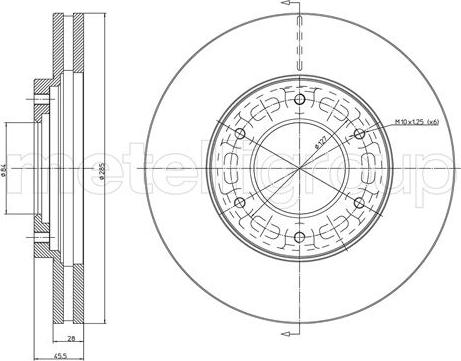 Cifam 800-1058C - Kočioni disk www.molydon.hr