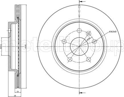 Cifam 800-1009C - Kočioni disk www.molydon.hr