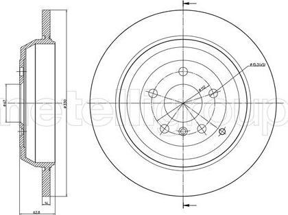 Cifam 800-1011C - Kočioni disk www.molydon.hr