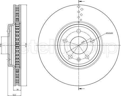 Cifam 800-1031C - Kočioni disk www.molydon.hr