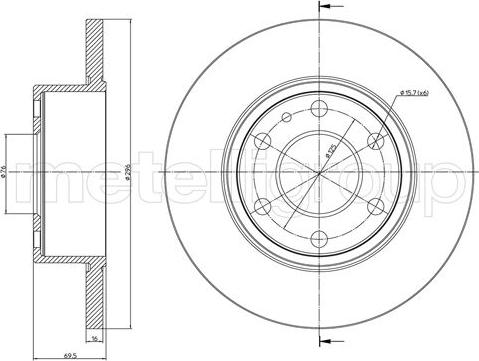 Cifam 800-1038C - Kočioni disk www.molydon.hr