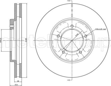 Cifam 800-1074C - Kočioni disk www.molydon.hr