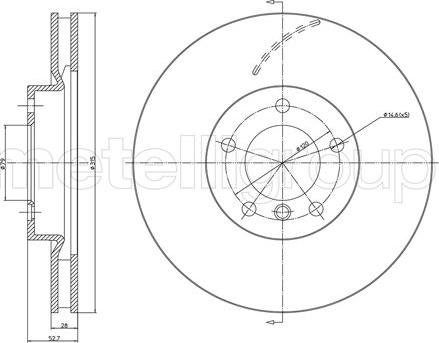 Cifam 800-1072C - Kočioni disk www.molydon.hr