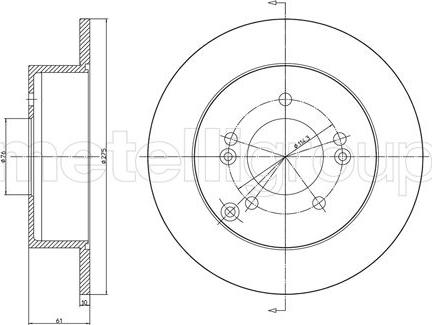 Cifam 800-1193C - Kočioni disk www.molydon.hr