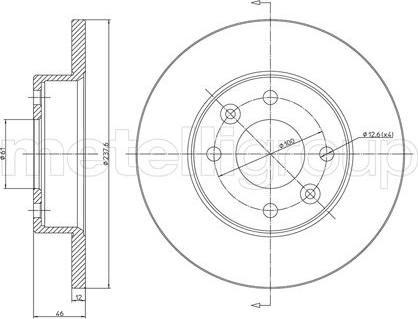 Cifam 800-114 - Kočioni disk www.molydon.hr