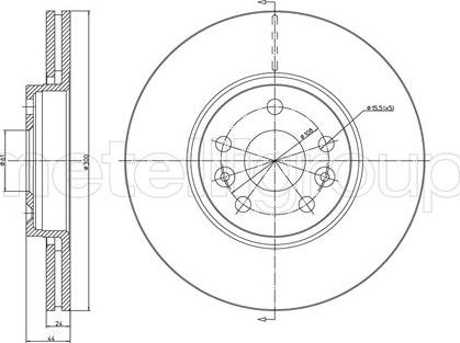 Cifam 800-1151C - Kočioni disk www.molydon.hr