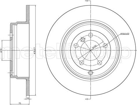 Cifam 800-1124C - Kočioni disk www.molydon.hr