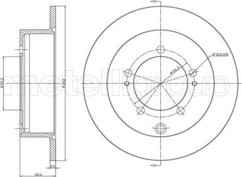 Cifam 800-1120C - Kočioni disk www.molydon.hr