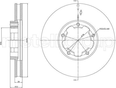 Cifam 800-1177 - Kočioni disk www.molydon.hr