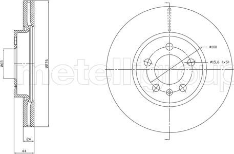 Cifam 800-1842C - Kočioni disk www.molydon.hr