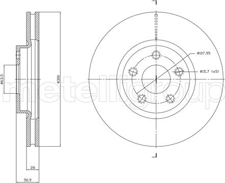 Cifam 800-1834C - Kočioni disk www.molydon.hr