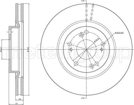 Cifam 800-1356C - Kočioni disk www.molydon.hr