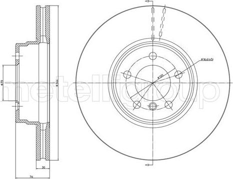 Cifam 800-1357C - Kočioni disk www.molydon.hr