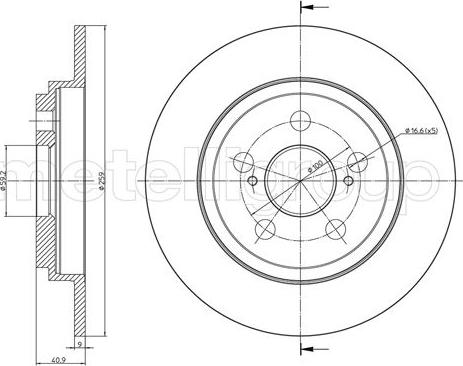 Cifam 800-1309C - Kočioni disk www.molydon.hr