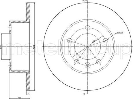 Cifam 800-1287C - Kočioni disk www.molydon.hr