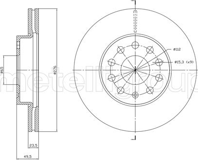 Cifam 800-1767C - Kočioni disk www.molydon.hr