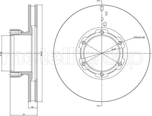 Cifam 800-1714 - Kočioni disk www.molydon.hr