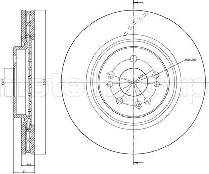 Cifam 800-842C - Kočioni disk www.molydon.hr