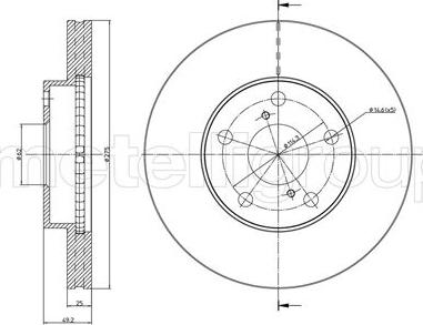 Cifam 800-801C - Kočioni disk www.molydon.hr