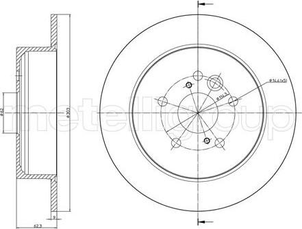 Cifam 800-803C - Kočioni disk www.molydon.hr