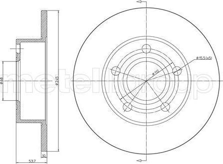 Cifam 800-807C - Kočioni disk www.molydon.hr