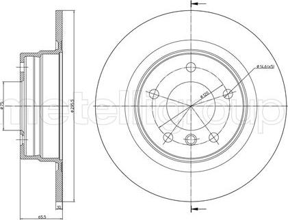 Cifam 800-814C - Kočioni disk www.molydon.hr