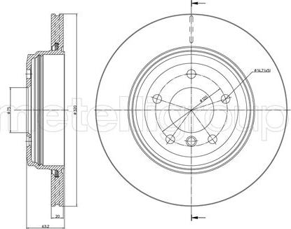 Cifam 800-815C - Kočioni disk www.molydon.hr