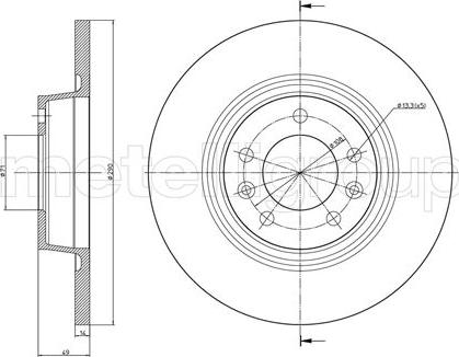 Cifam 800-888C - Kočioni disk www.molydon.hr