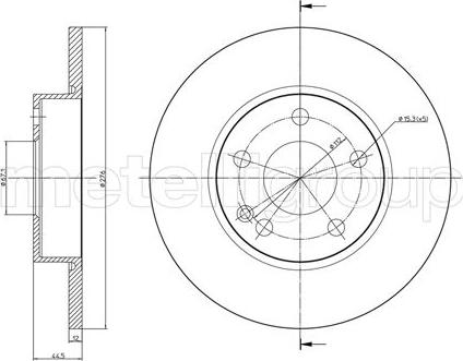 Cifam 800-830C - Kočioni disk www.molydon.hr