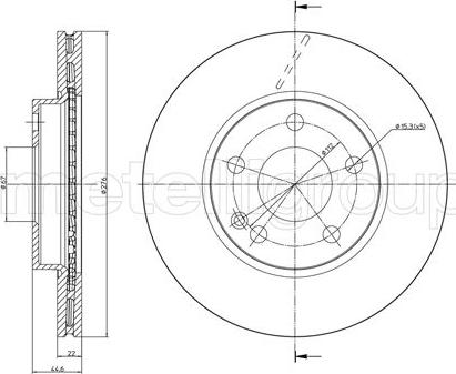 Cifam 800-831C - Kočioni disk www.molydon.hr