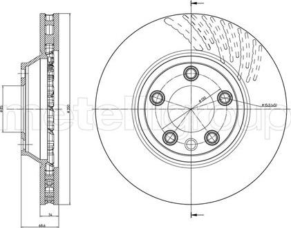 Cifam 800-876C - Kočioni disk www.molydon.hr