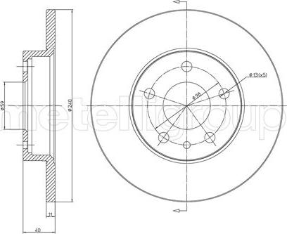 Cifam 800-388C - Kočioni disk www.molydon.hr