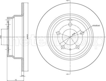 Cifam 800-376C - Kočioni disk www.molydon.hr