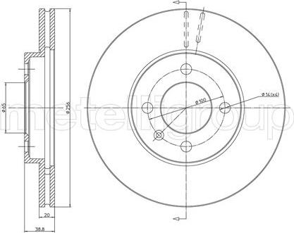 Cifam 800-230C - Kočioni disk www.molydon.hr