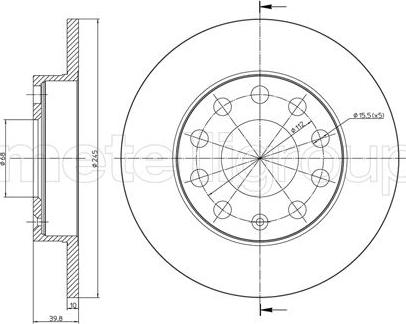 Cifam 800-748C - Kočioni disk www.molydon.hr