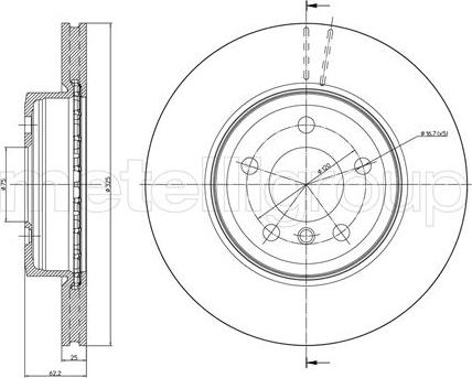 Cifam 800-752C - Kočioni disk www.molydon.hr