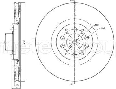 Cifam 800-706C - Kočioni disk www.molydon.hr