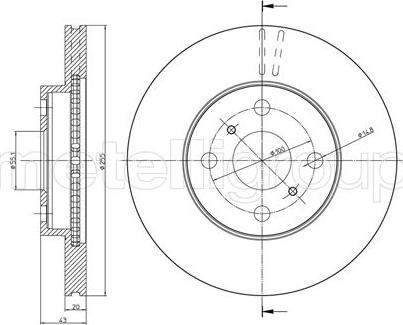 Cifam 800-717C - Kočioni disk www.molydon.hr