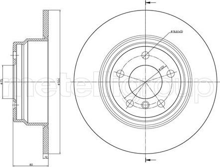 Cifam 800-782C - Kočioni disk www.molydon.hr