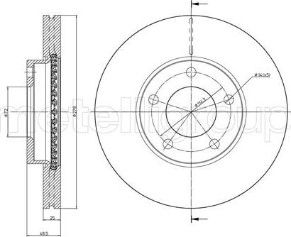 Cifam 800-729C - Kočioni disk www.molydon.hr